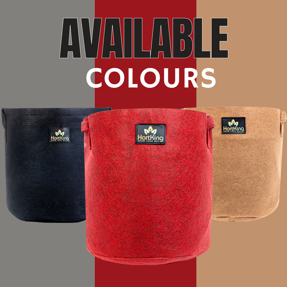 28x19.5 Inch | 200 Litres Geo Fabric Grow Bag