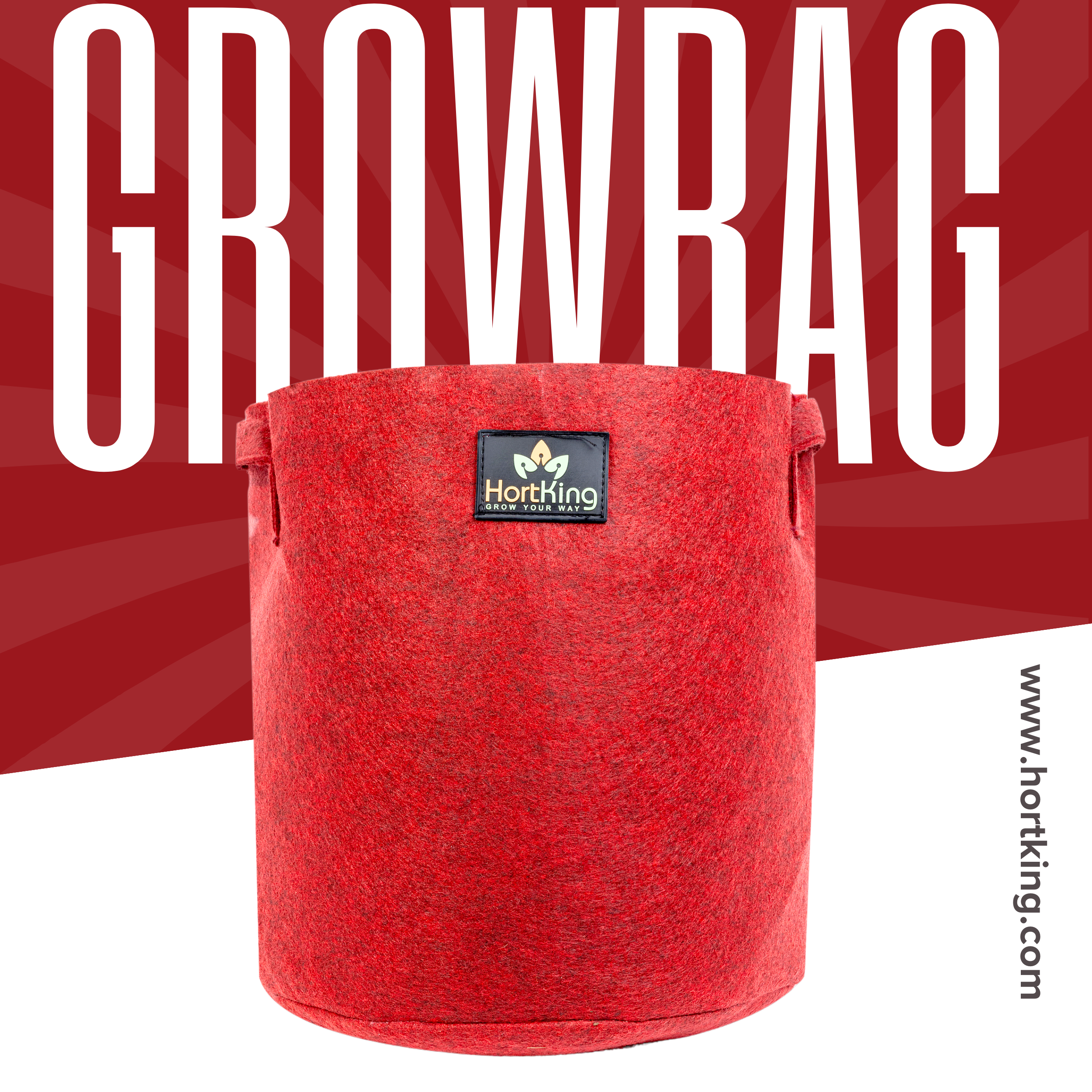 28x19.5 Inch | 200 Litres Geo Fabric Grow Bag